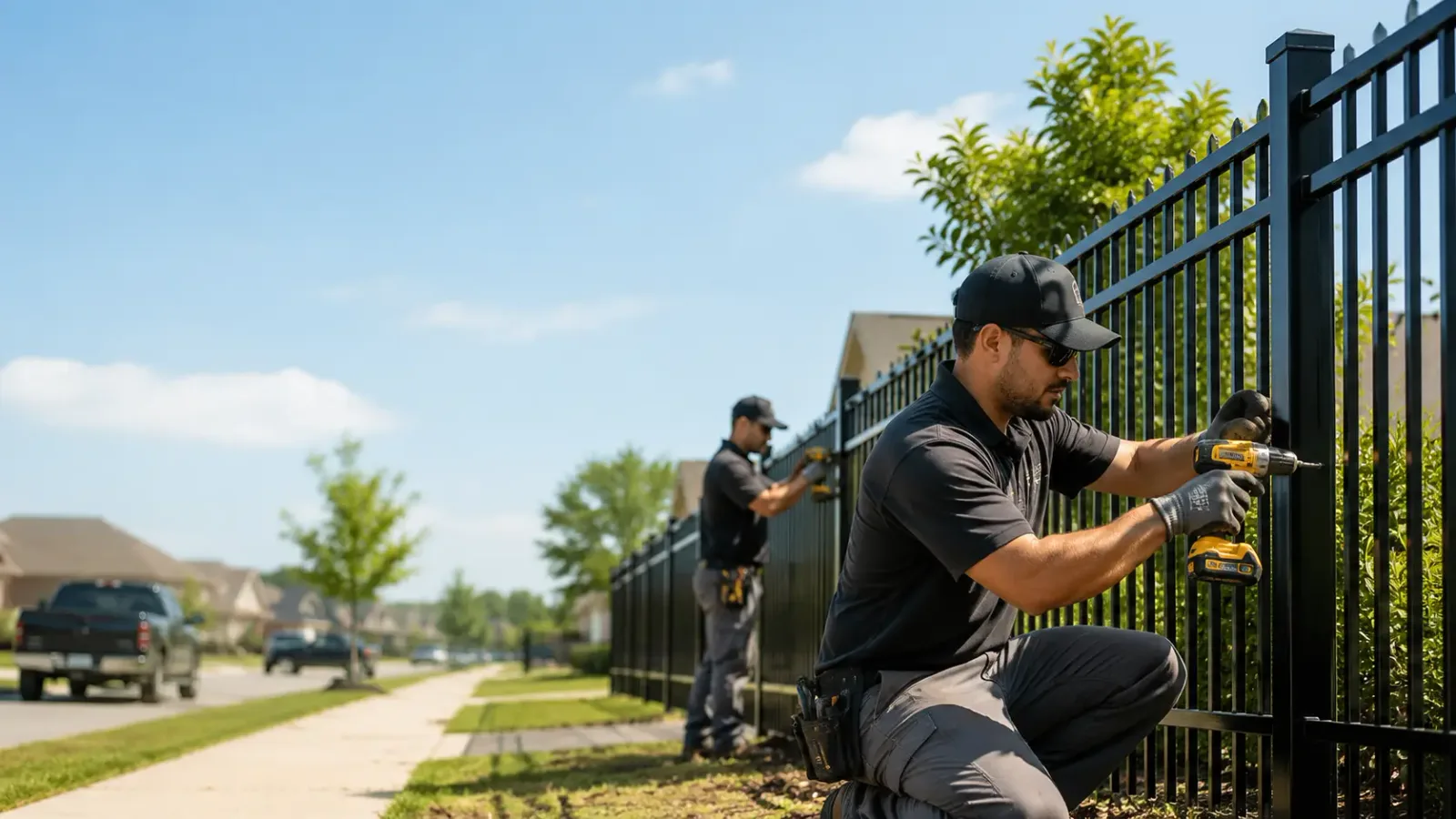 Metal Fence Installation in Deford, MI